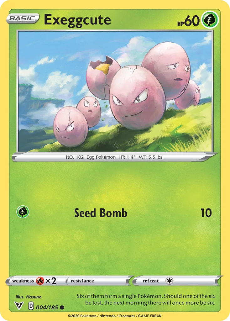 Exeggcute Pokemon card