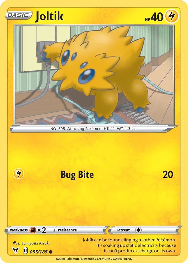 Joltik Pokemon card