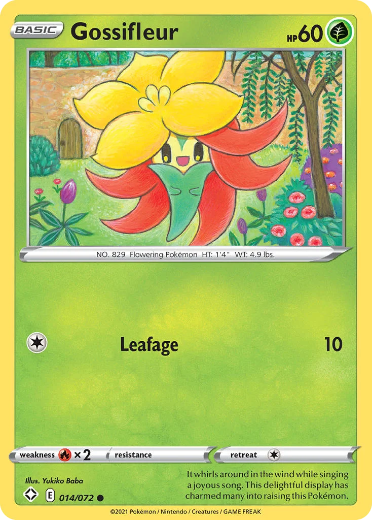 Gossifleur Pokemon card