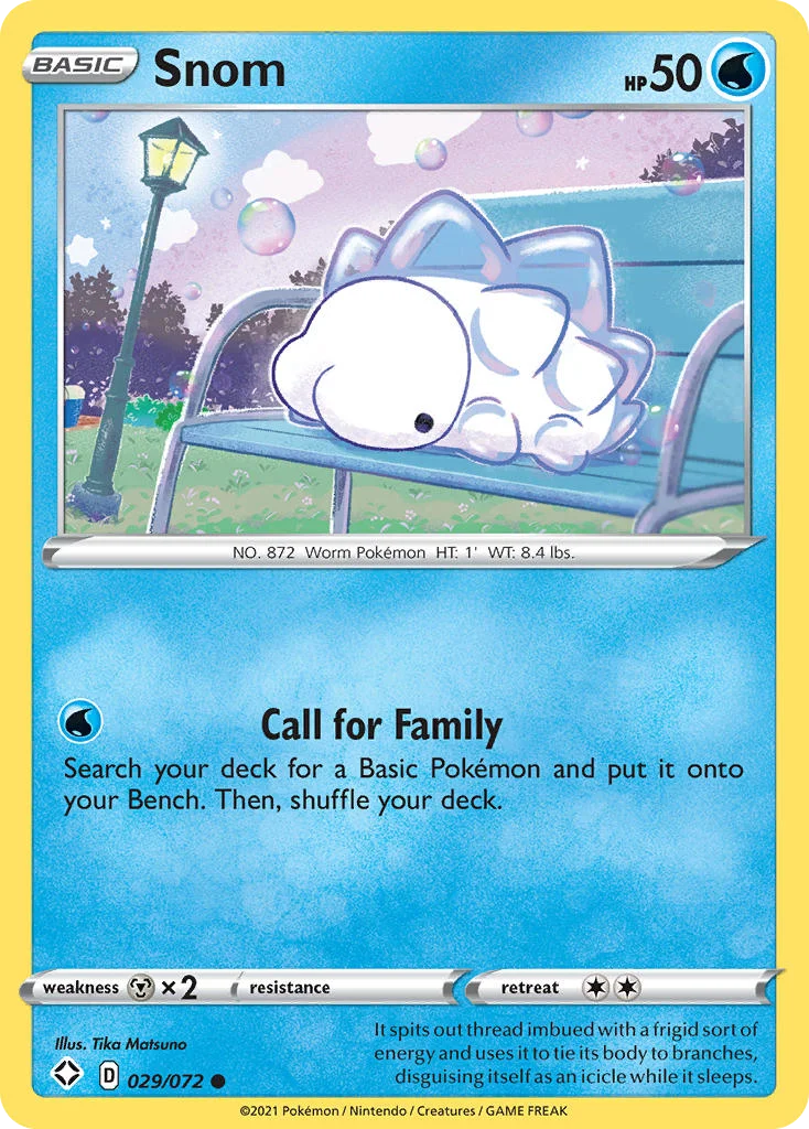 Snom Pokemon card