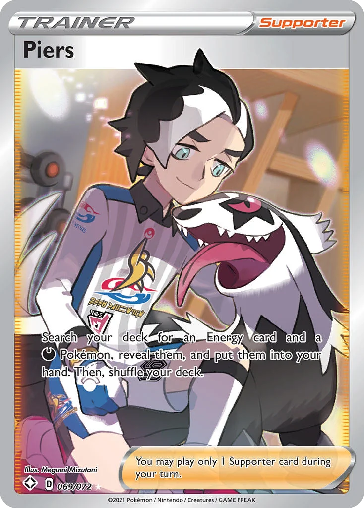 Piers Pokemon card