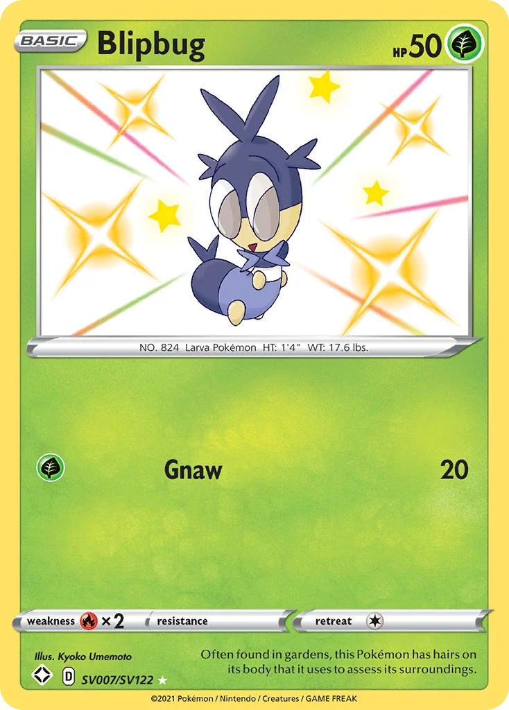 Blipbug Pokemon card