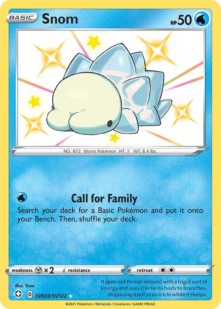 Snom Pokemon card