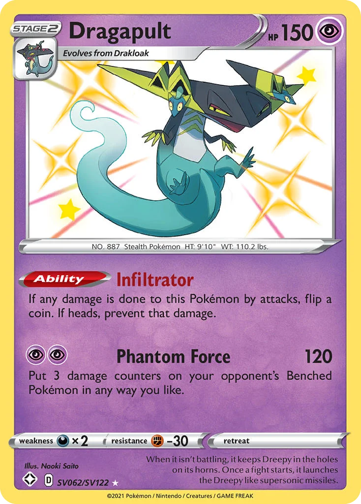Dragapult Pokemon card