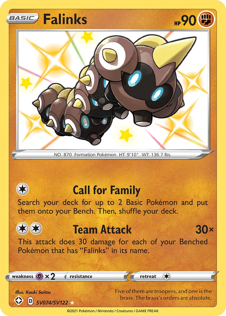 Falinks Pokemon card