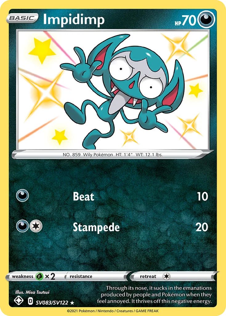 Impidimp Pokemon card