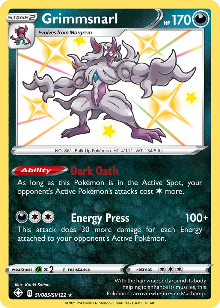 Grimmsnarl Pokemon card