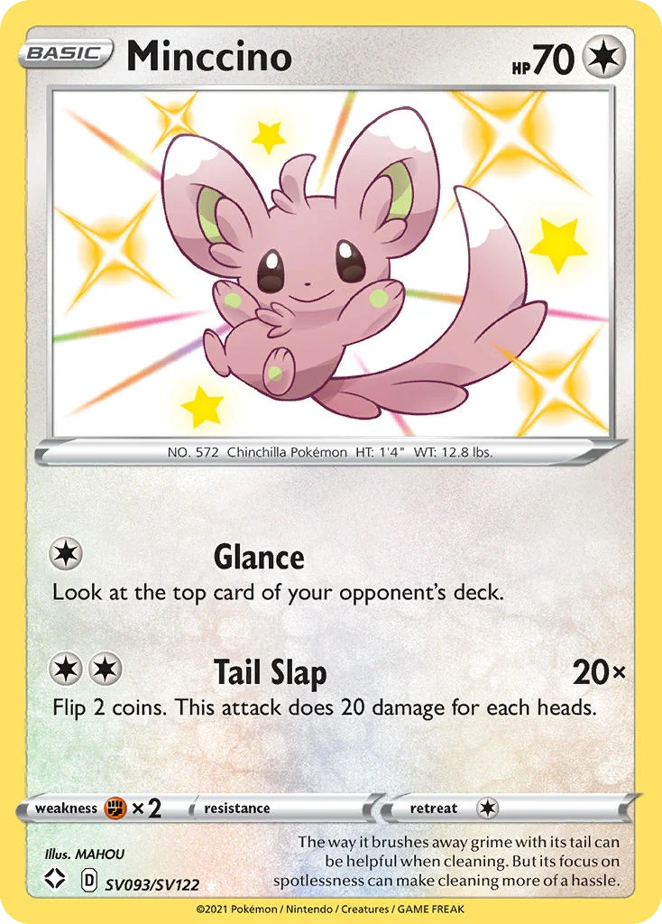 Minccino Pokemon card