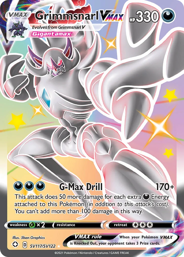 Grimmsnarl VMAX Pokemon card