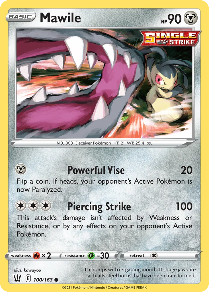 Mawile Pokemon card
