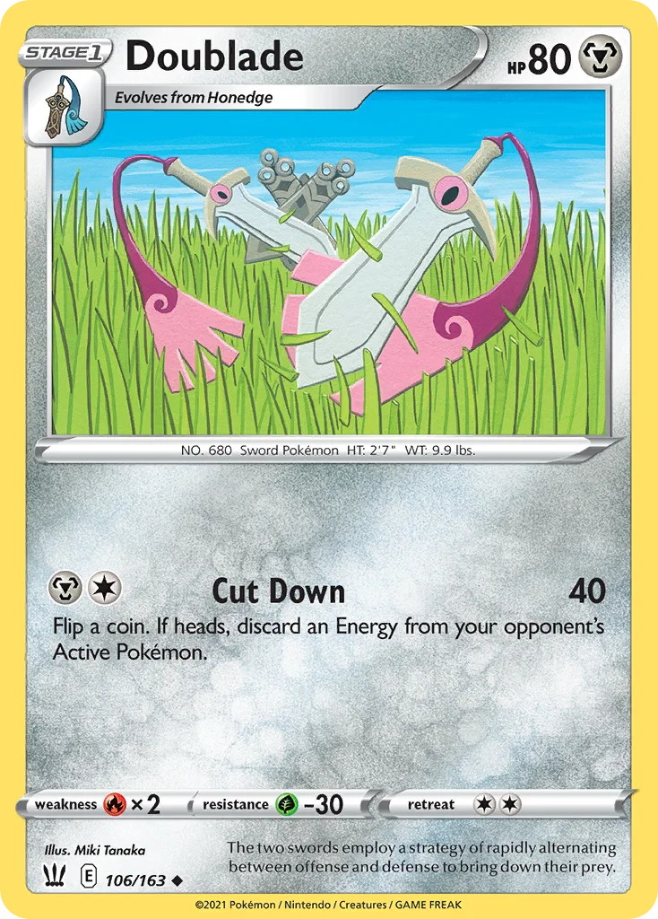 Doublade Pokemon card