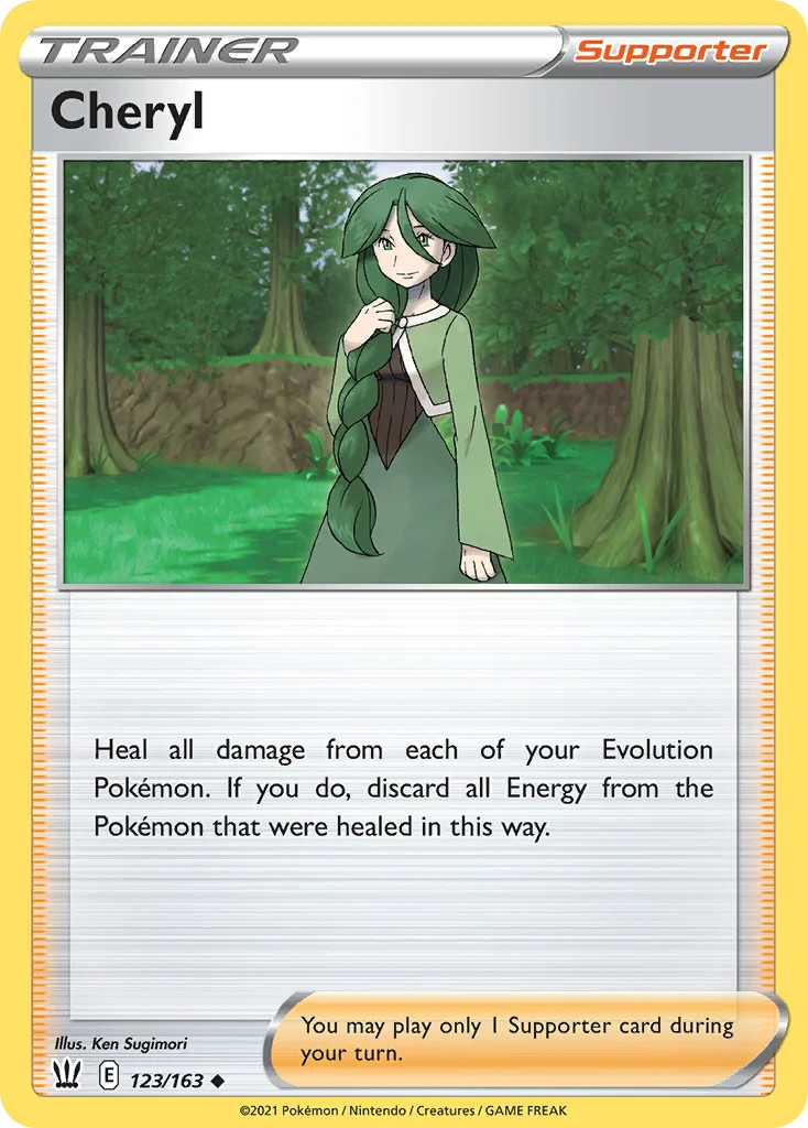 Cheryl Pokemon card