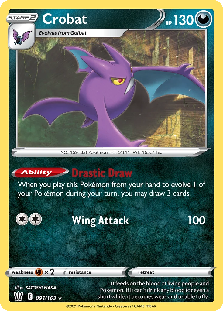 Crobat Pokemon card