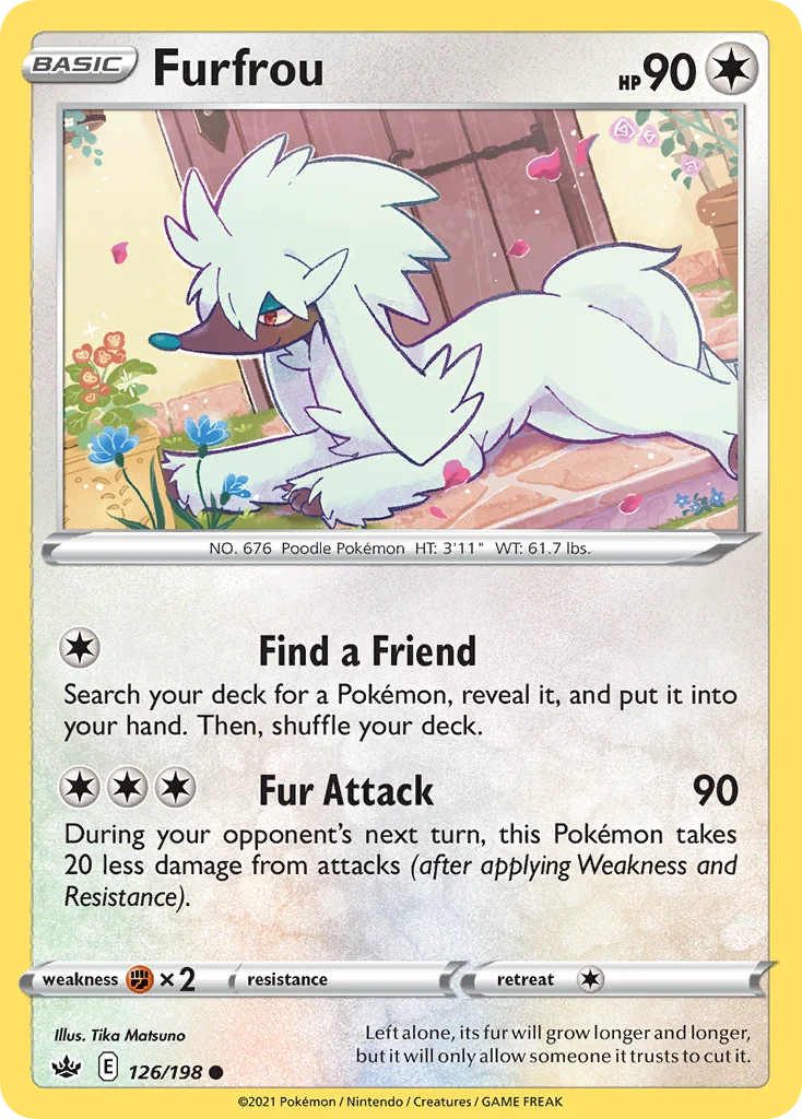 Furfrou Pokemon card