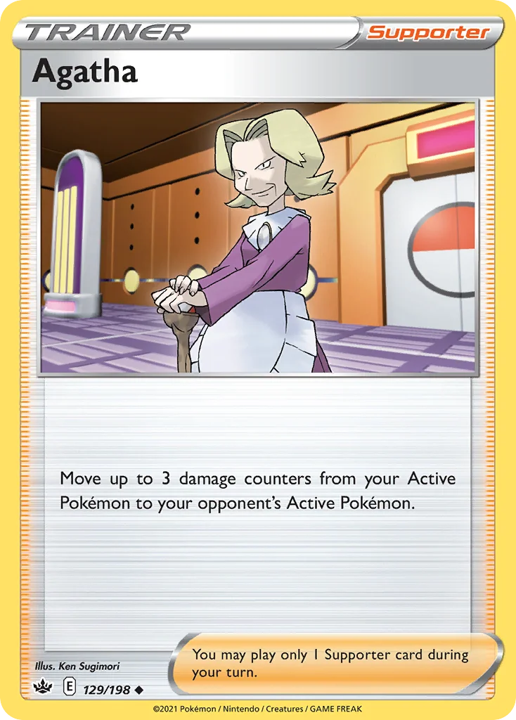 Agatha Pokemon card