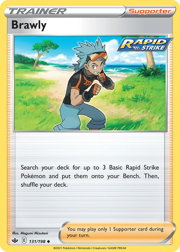 Brawly Pokemon card