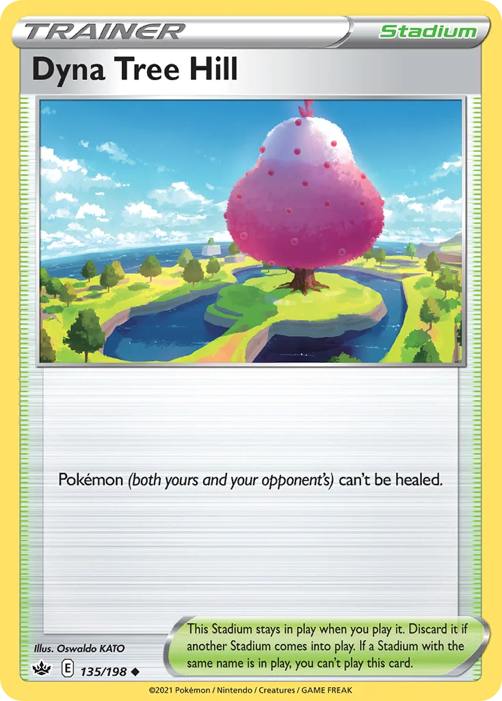 Dyna Tree Hill Pokemon card