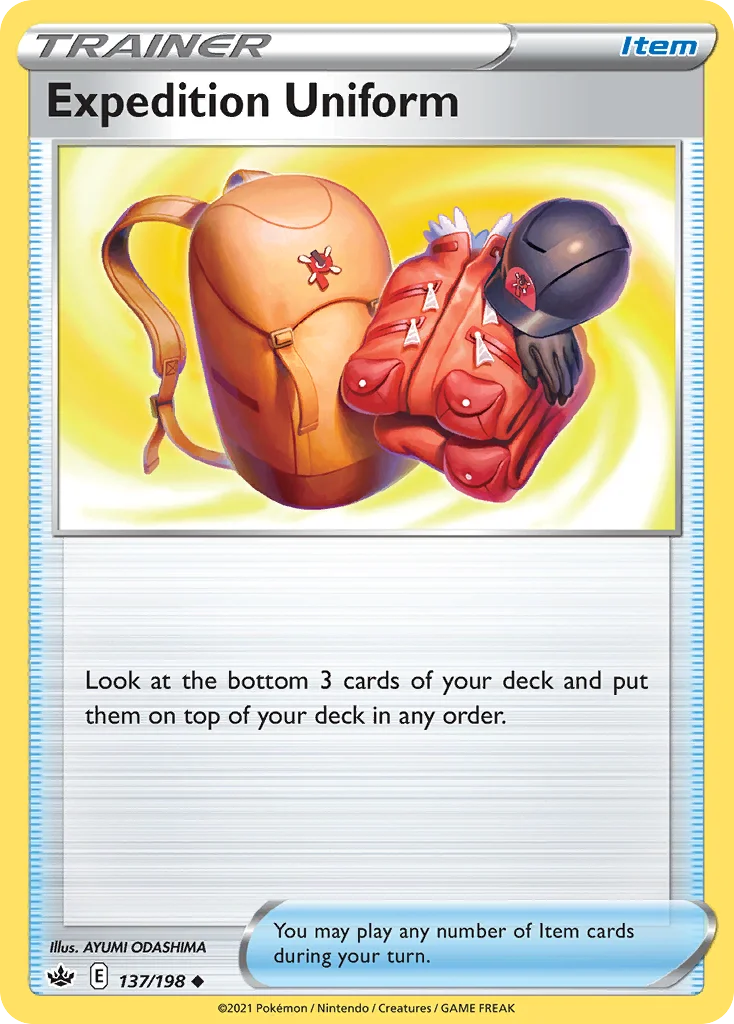 Expedition Uniform Pokemon card