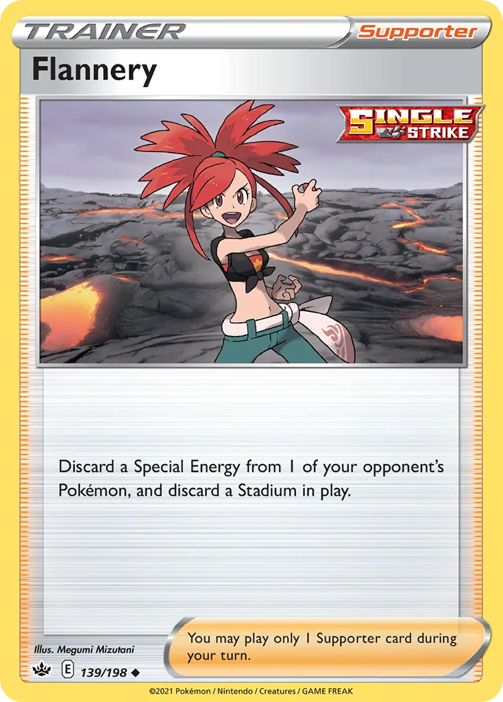 Flannery Pokemon card