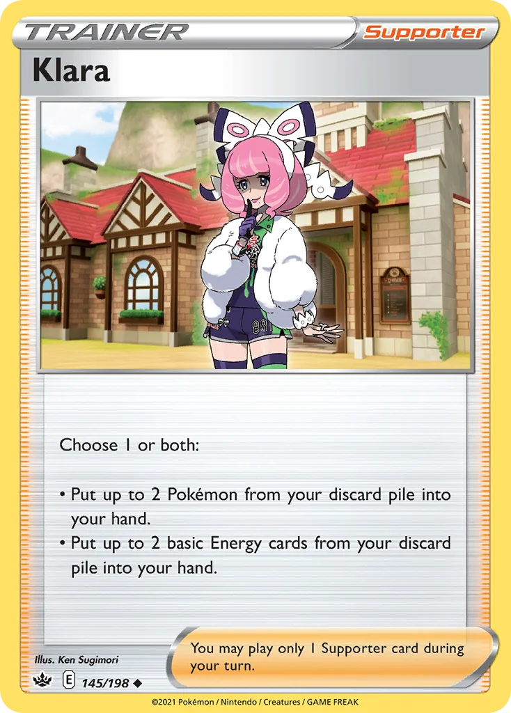 Klara Pokemon card