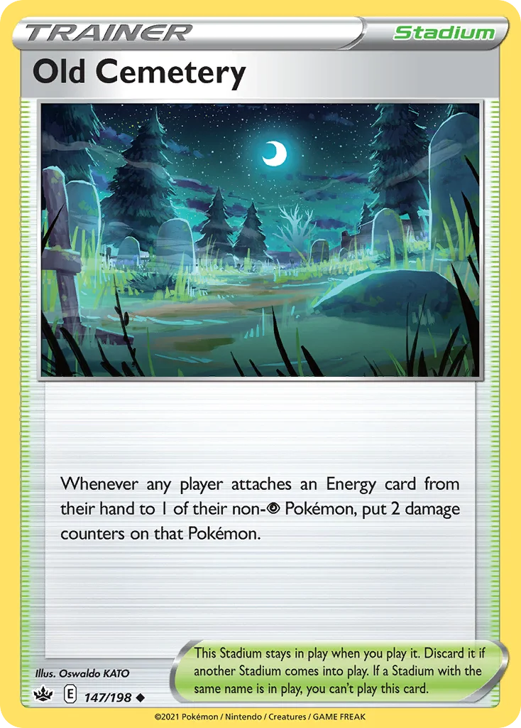 Old Cemetery Pokemon card
