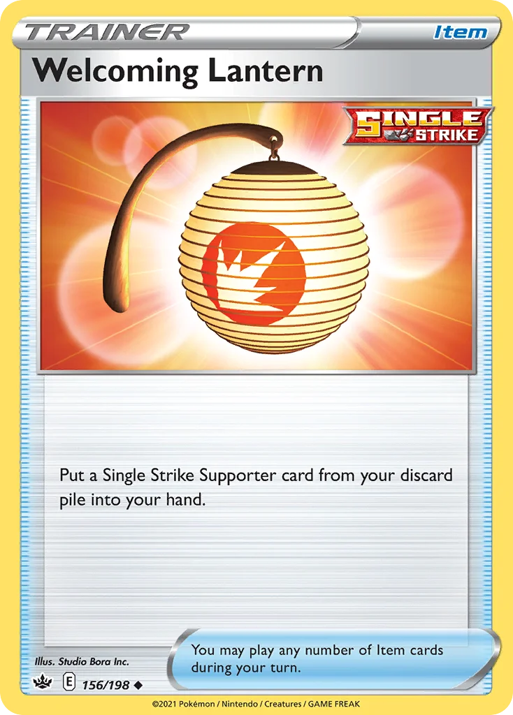 Welcoming Lantern Pokemon card