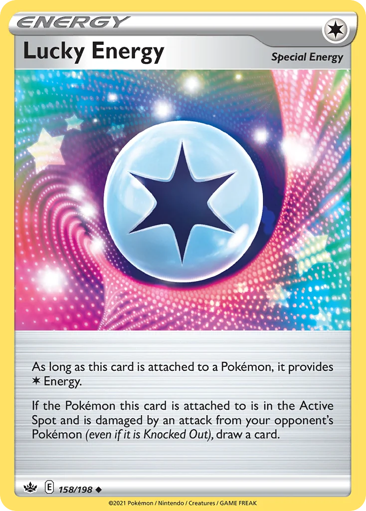 Lucky Energy Pokemon card