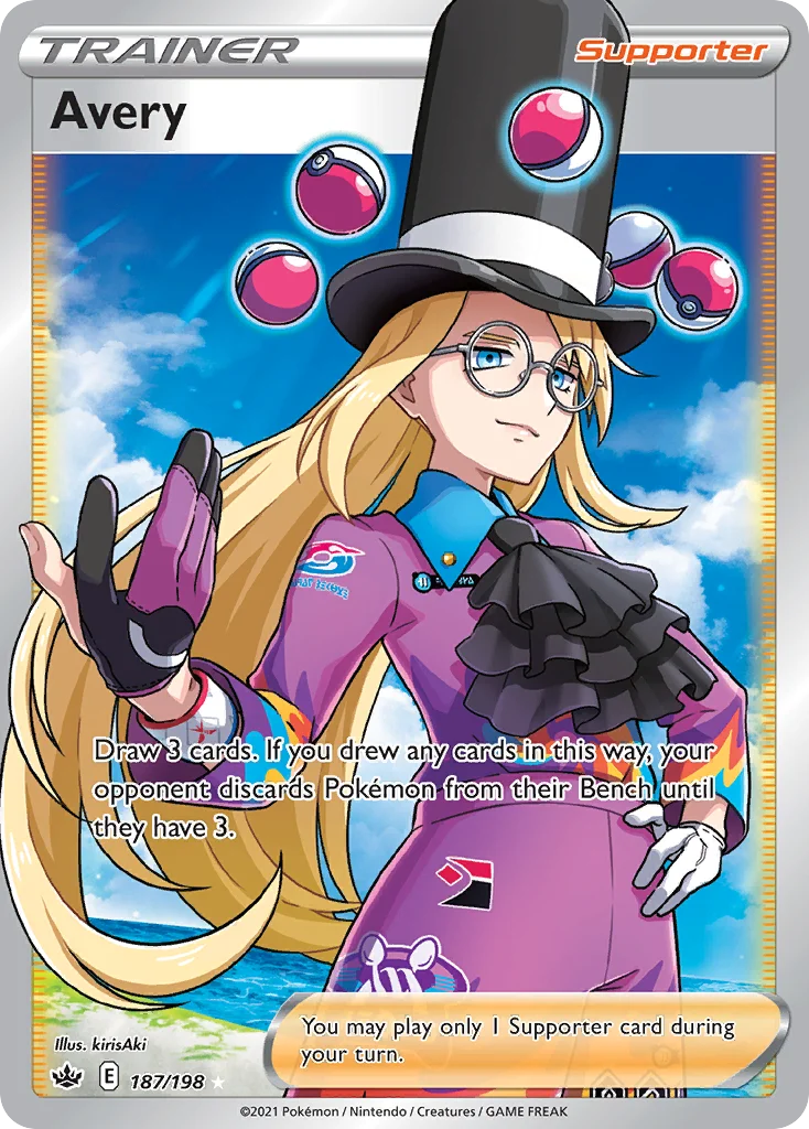 Avery Pokemon card