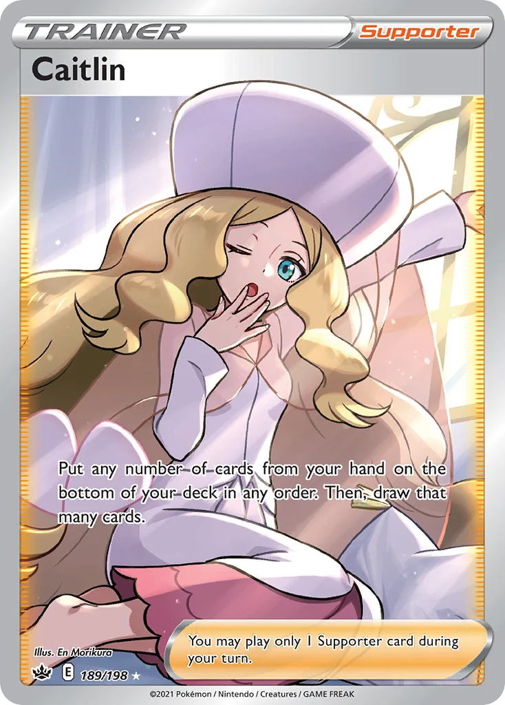 Caitlin Pokemon card