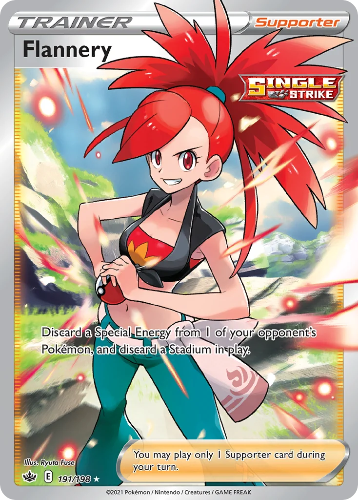 Flannery Pokemon card