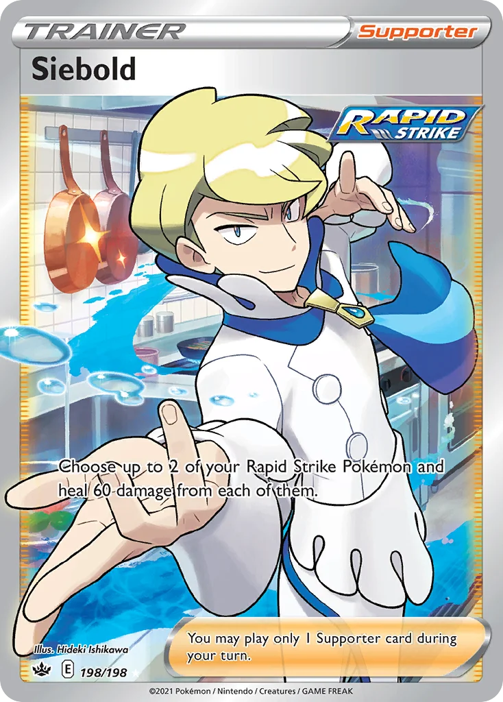 Siebold Pokemon card