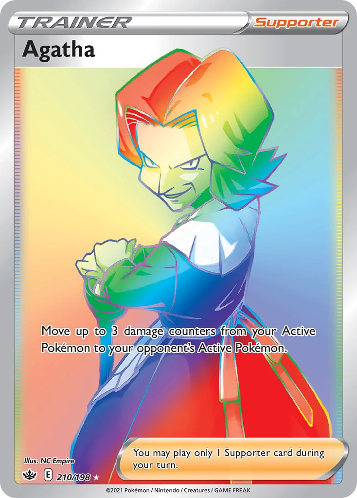 Agatha Pokemon card