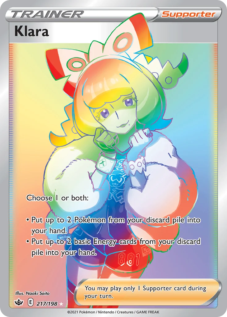 Klara Pokemon card