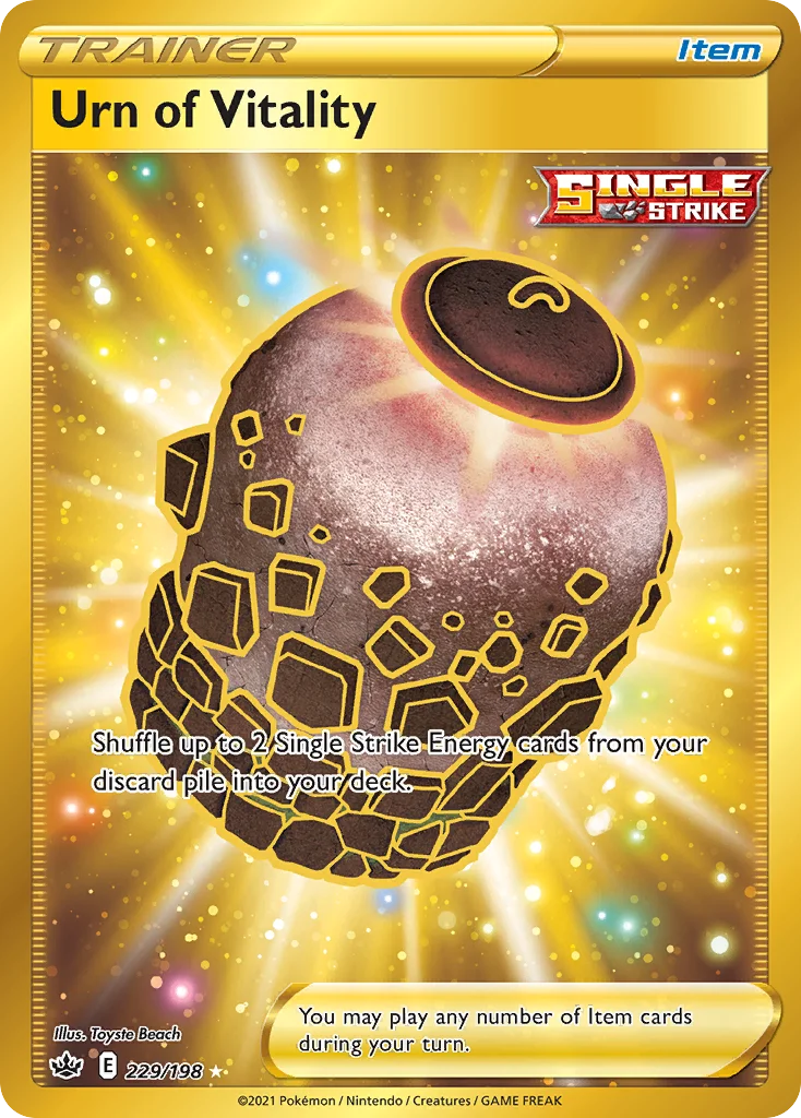 Urn of Vitality Pokemon card