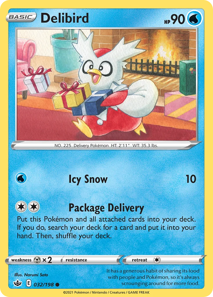 Delibird Pokemon card