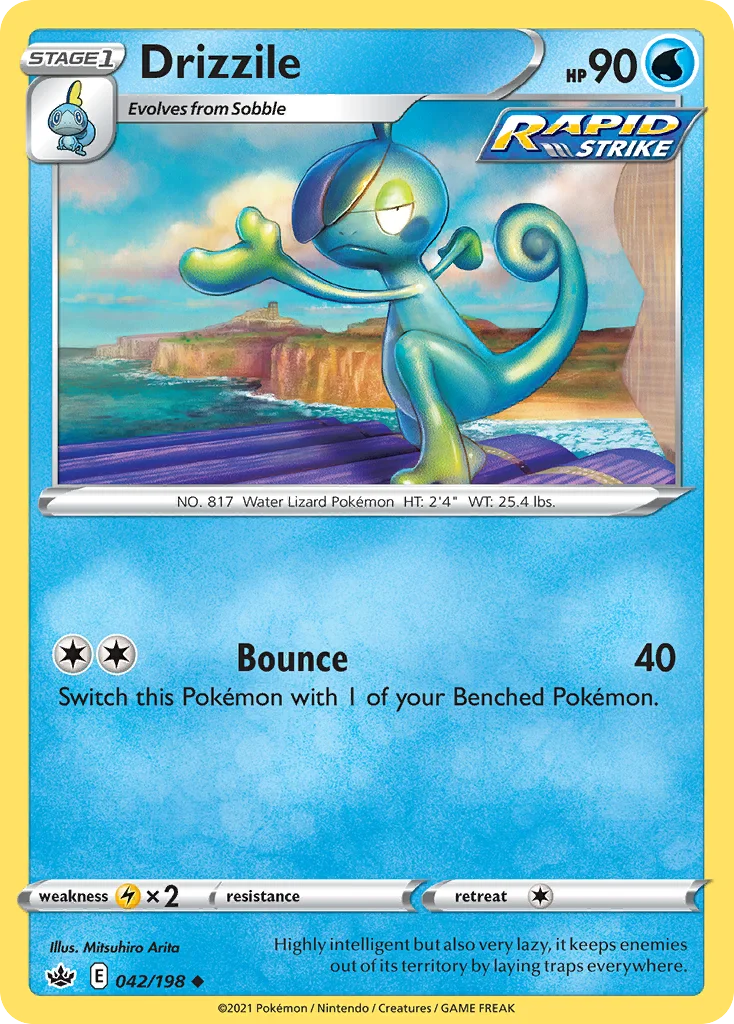Drizzile Pokemon card