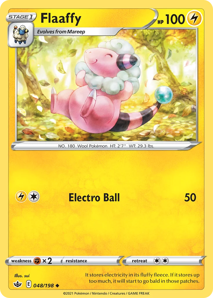 Flaaffy Pokemon card