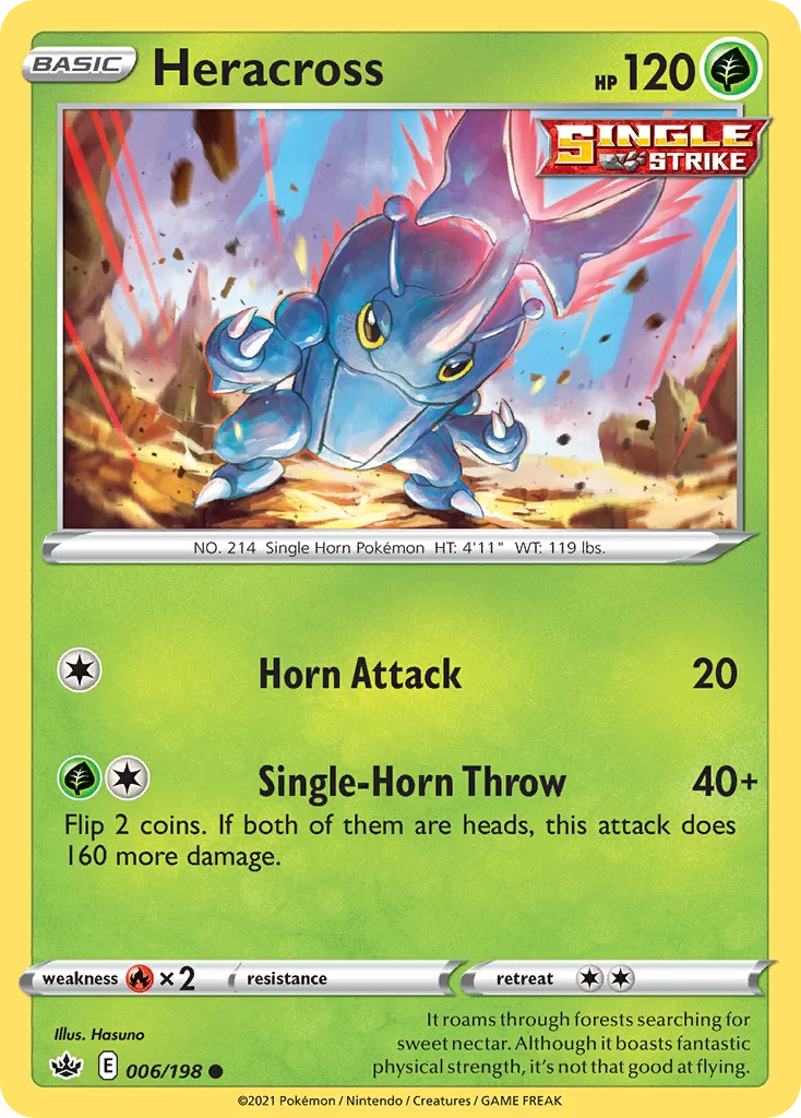Heracross Pokemon card