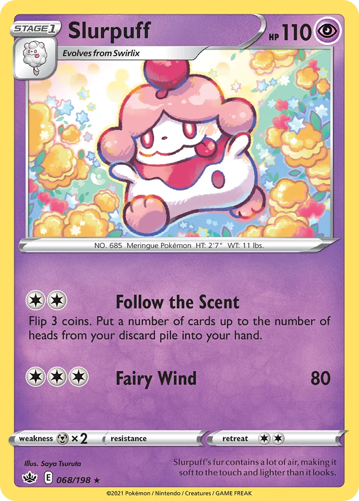 Slurpuff Pokemon card