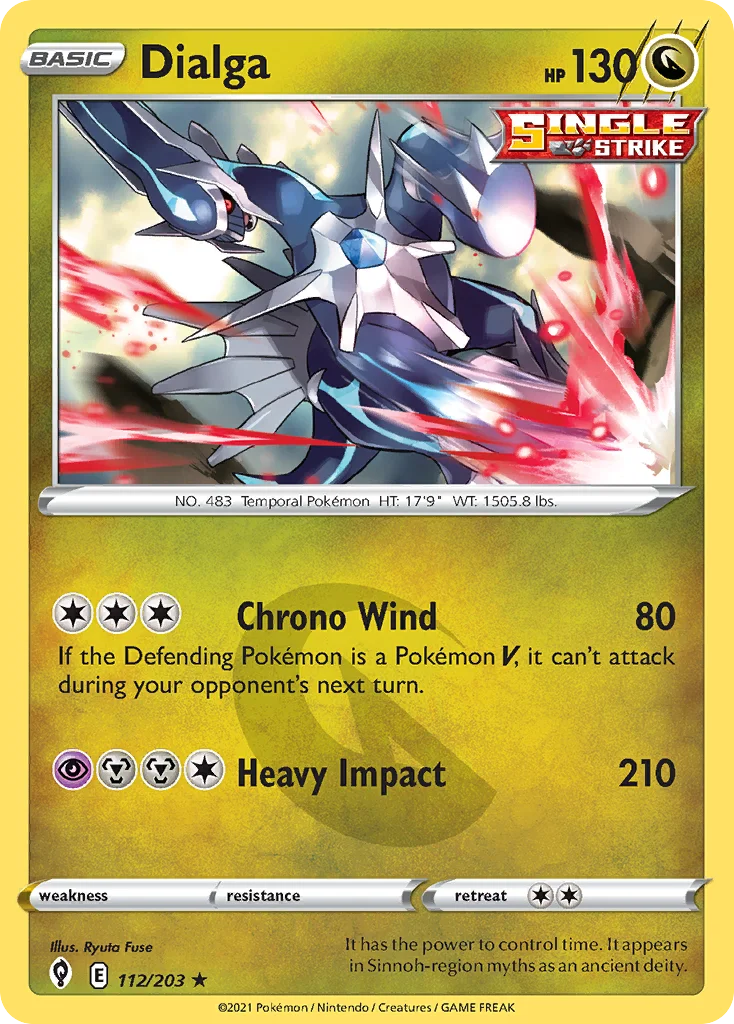Dialga Pokemon card