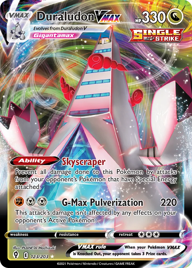 Duraludon VMAX Pokemon card