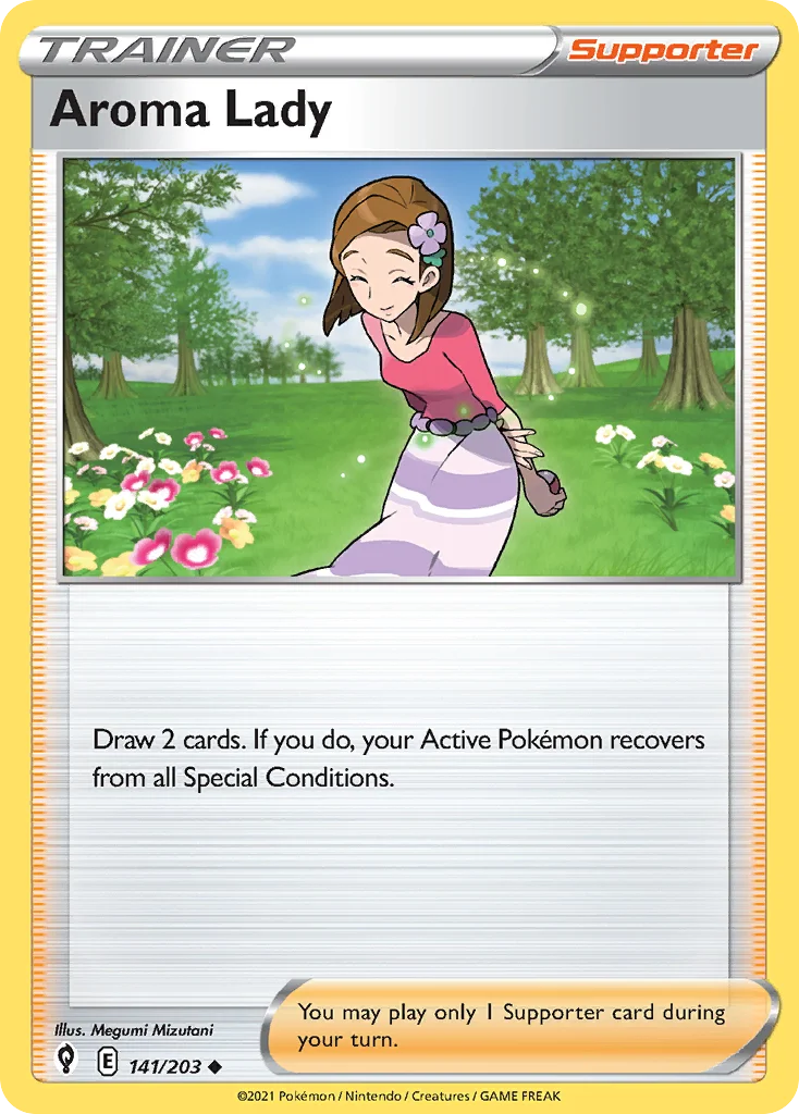 Aroma Lady Pokemon card
