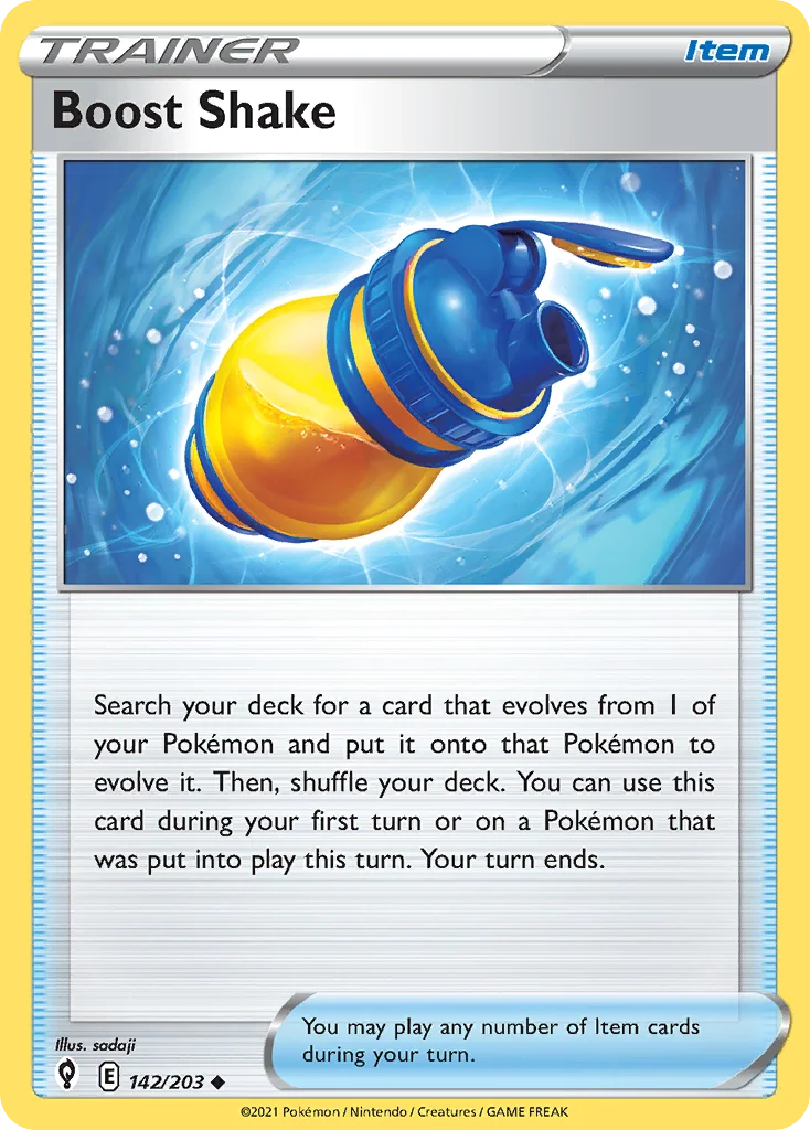 Boost Shake Pokemon card