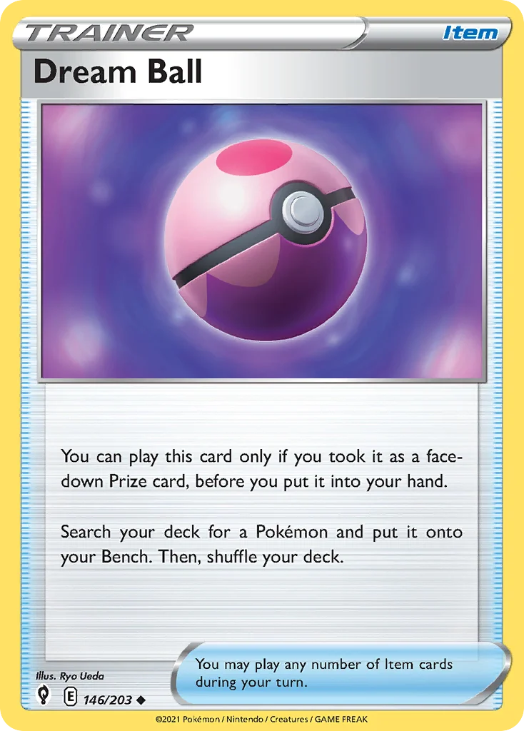 Dream Ball Pokemon card