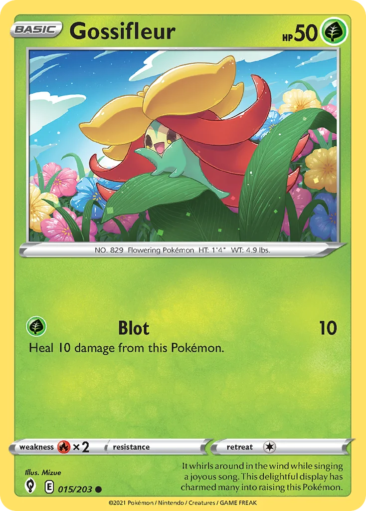 Gossifleur Pokemon card