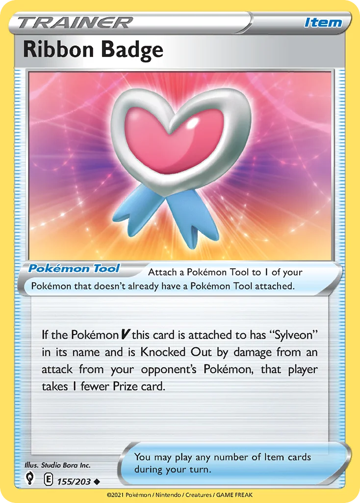 Ribbon Badge Pokemon card