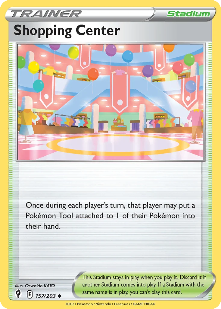 Shopping Center Pokemon card
