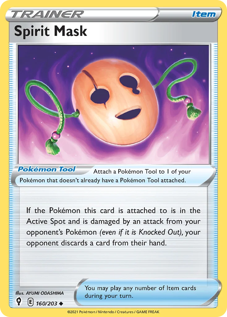 Spirit Mask Pokemon card