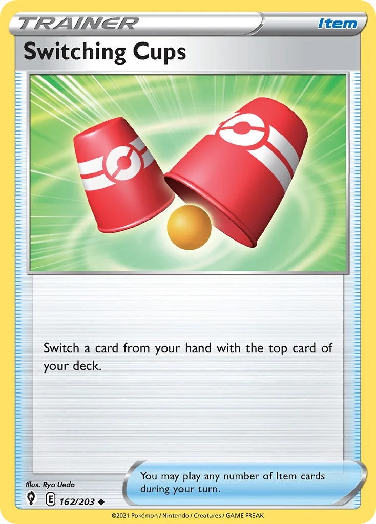 Switching Cups Pokemon card
