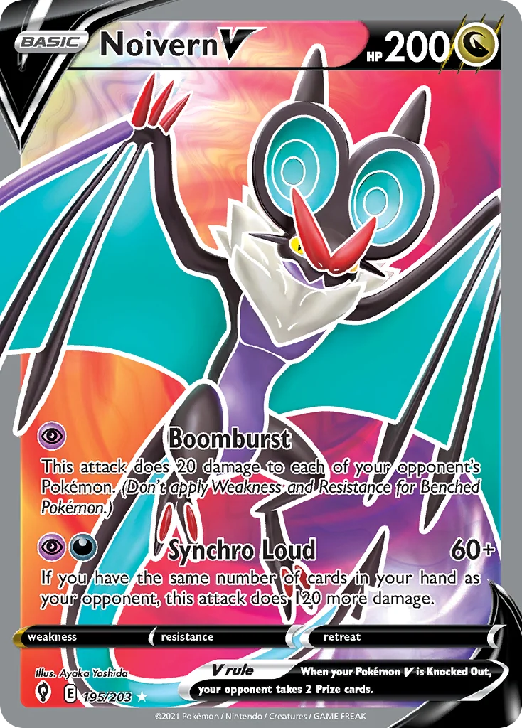 Noivern V Pokemon card
